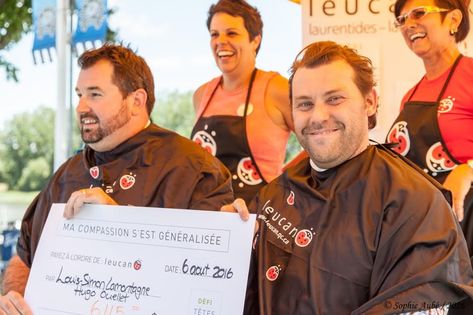 Louis-Simon Lamontagne et Hugo Ouellet