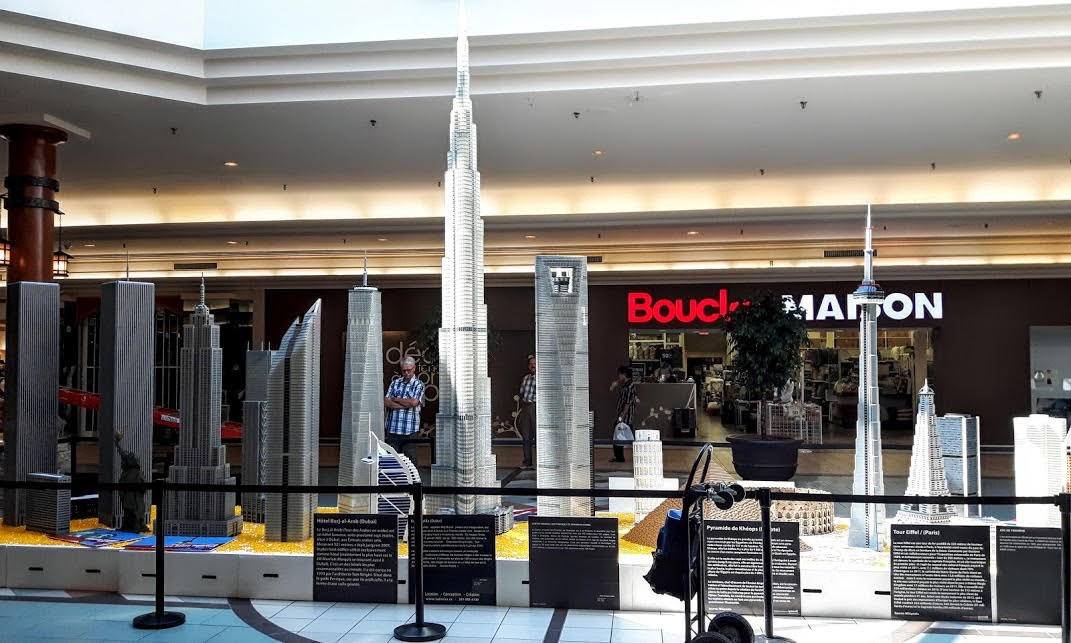 Les plus hauts gratte-ciel du monde en Mega Bloks aux Galeries Joliette