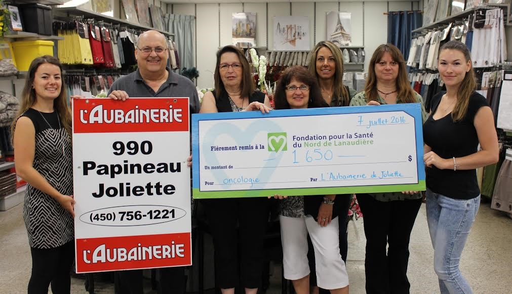 Merci à la clientèle de l’Aubainerie de Joliette