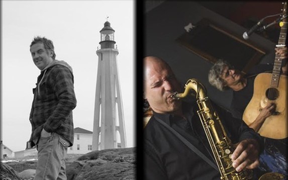 Bernard Simard, Éric Khayat et André Thériault en spectacle au CRAPO
