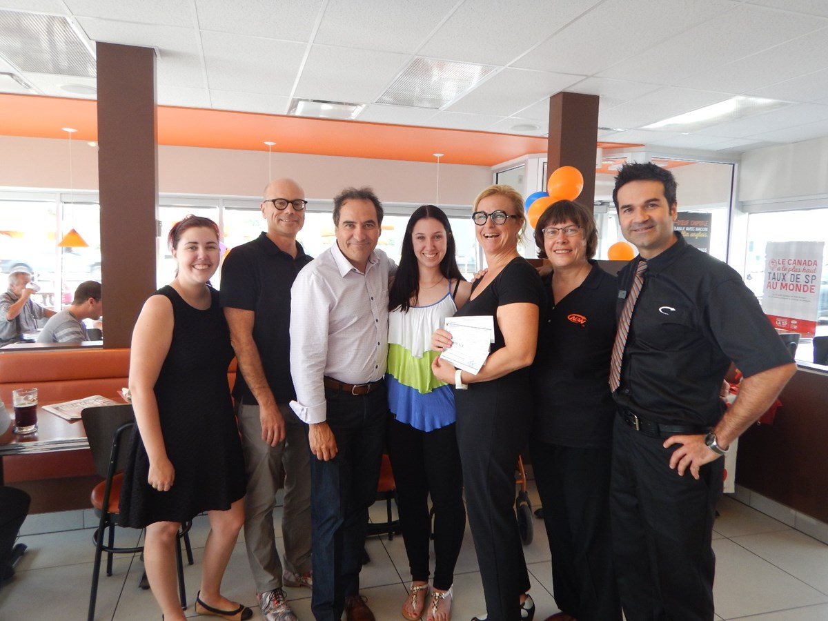 Succès du rendez-vous A&W pour stopper la Sclérose en Plaques