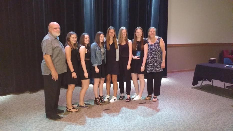 Yves Turgeon et les Libellules au gala d'excellence de Volleyball Québec