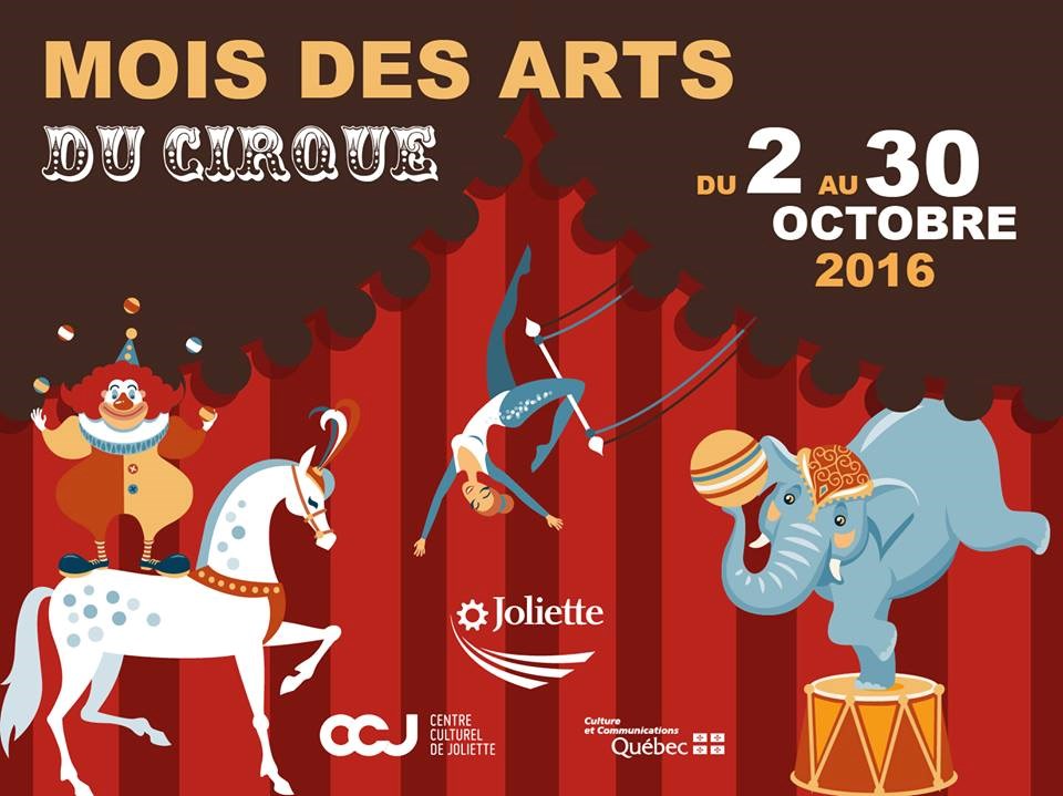 Joliette sera cirque durant le mois d'octobre