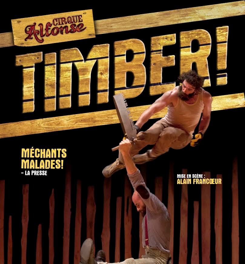 Le Cirque Alfonse en spectacle à Joliette le 8 octobre