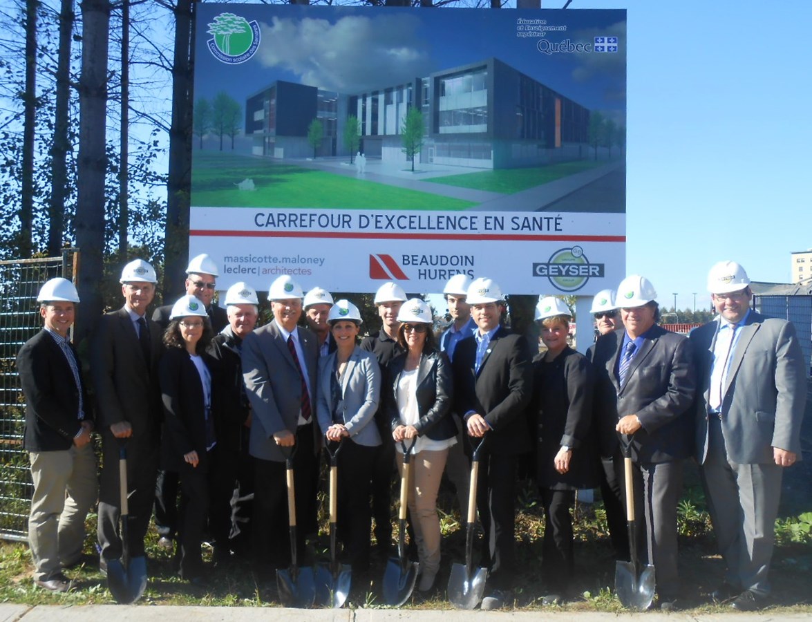Les travaux de construction du Centre d’excellence en santé sont lancés