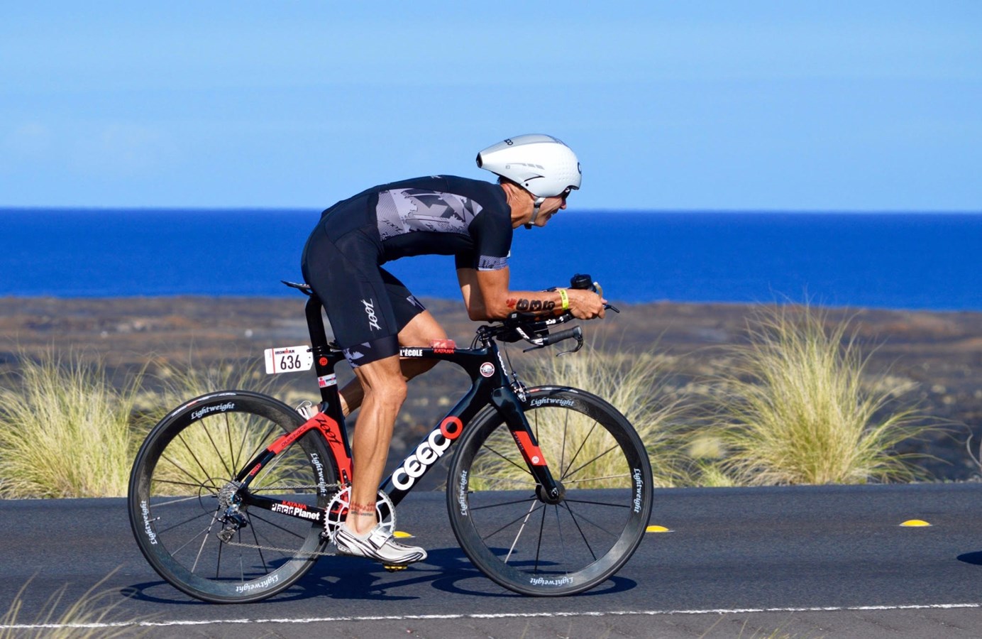 Pierre Jr Heneymand termine cinquième dans sa catégorie au Ironman d’Hawaï