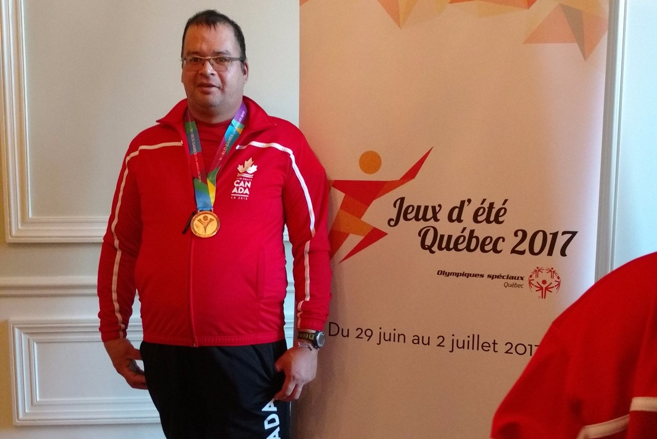 Un athlète OSQ de Joliette à l'Assemblée nationale