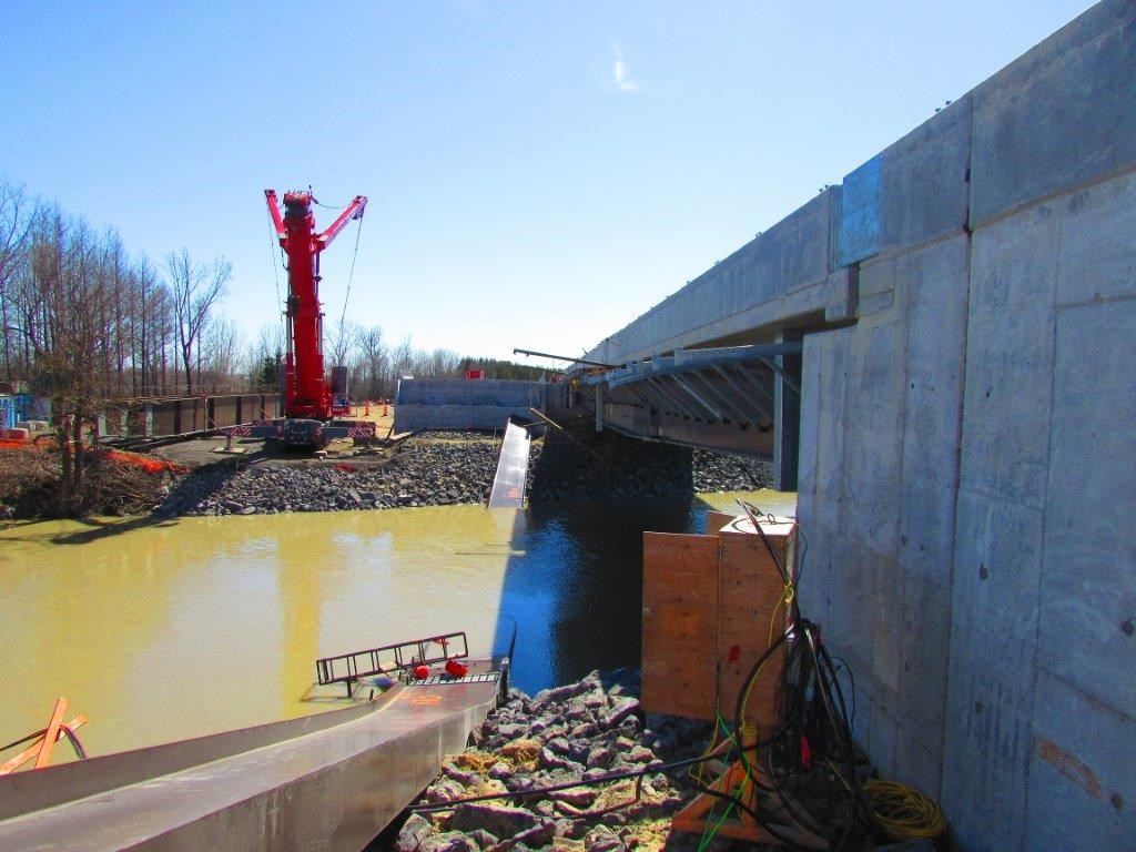 Chute d’une poutre dans la rivière Bayonne à Berthierville :  la CNESST conclut à des lacunes