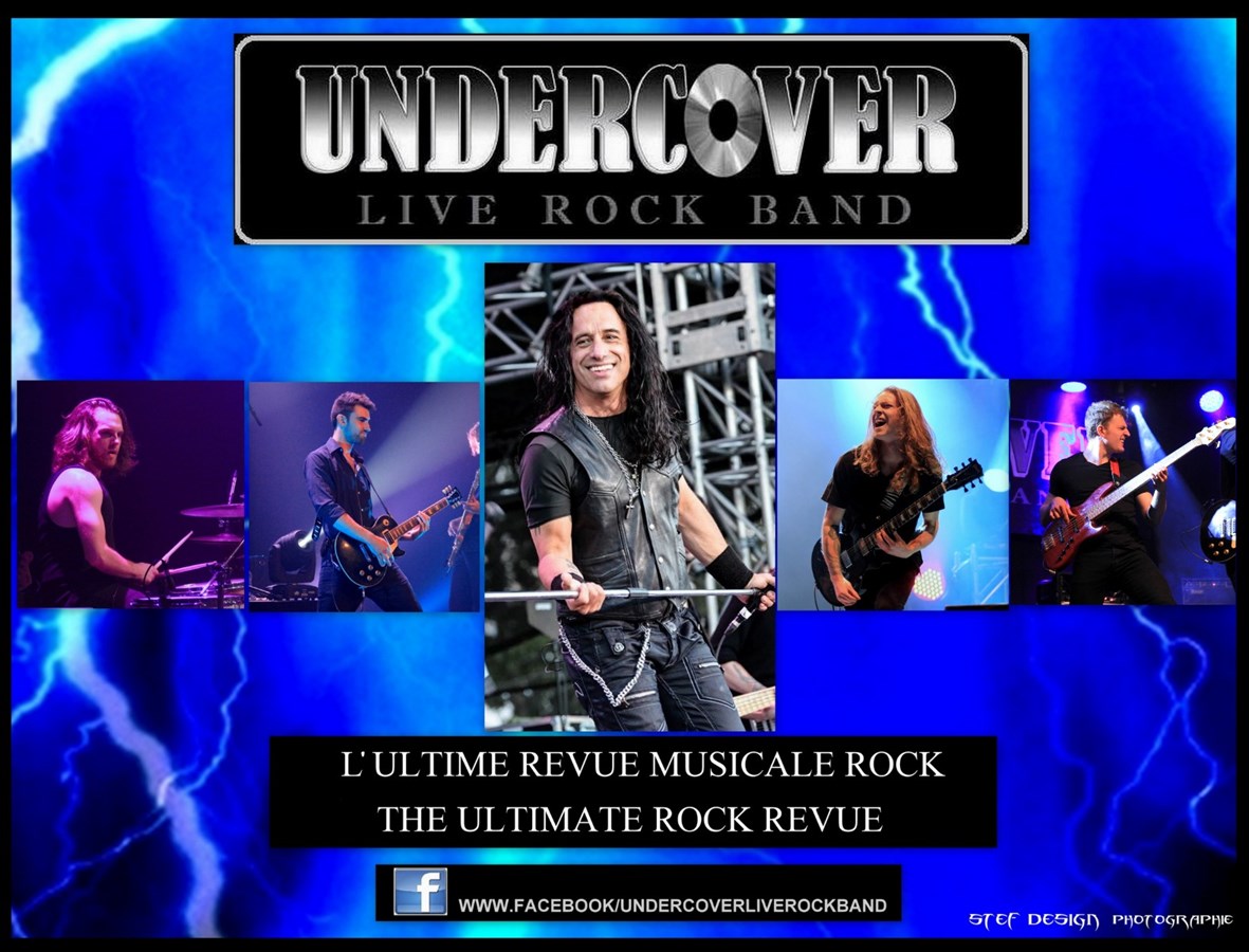 UNDERCOVER Live Rock Band: L’ultime revue musicale rock