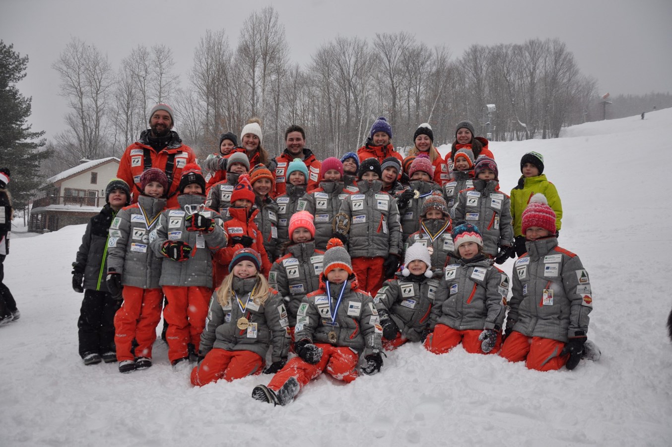 Le Club de compétition Val-Saint-Côme et ses athlètes U8 et U10 se démarquent au Mont Garceau
