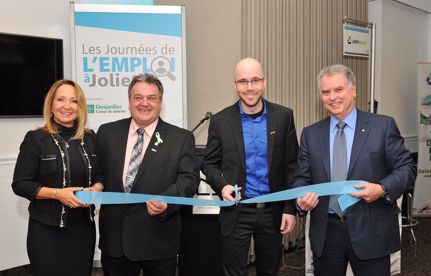 Ouverture officielle du salon les journées de l’emploi à Joliette 
