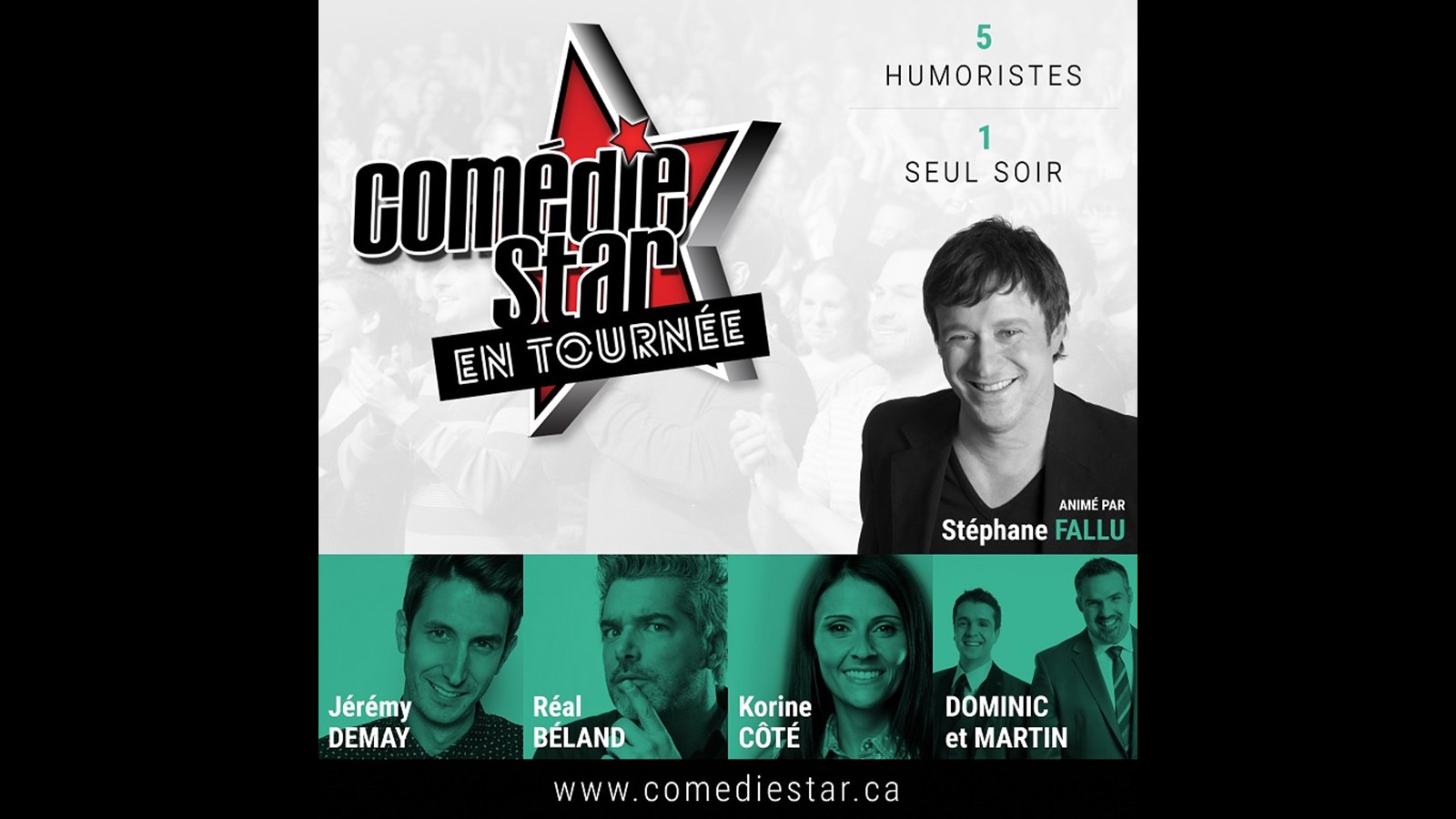 Le Gala Comédie Star débarque à Joliette! 