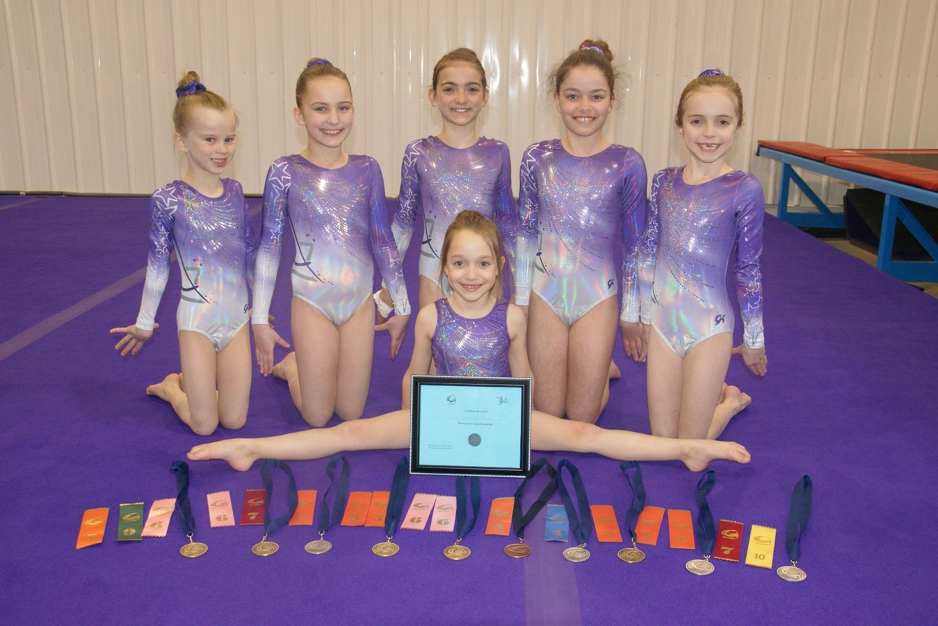 Encore un bel exploit pour les gymnastes de Gym Annalie