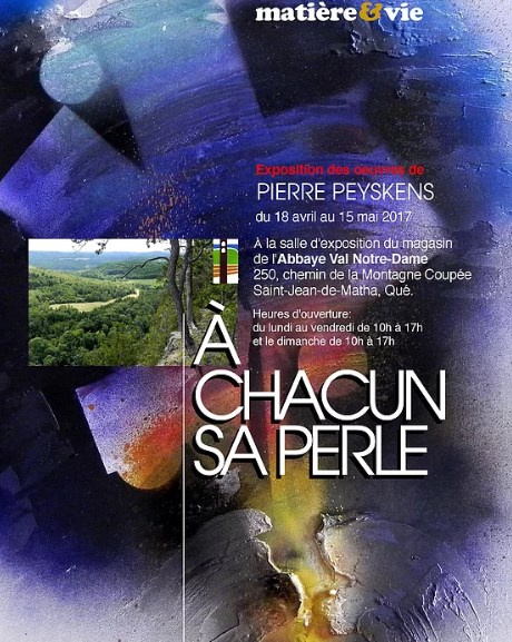 Pierre Peyskens présente À chacun sa perle