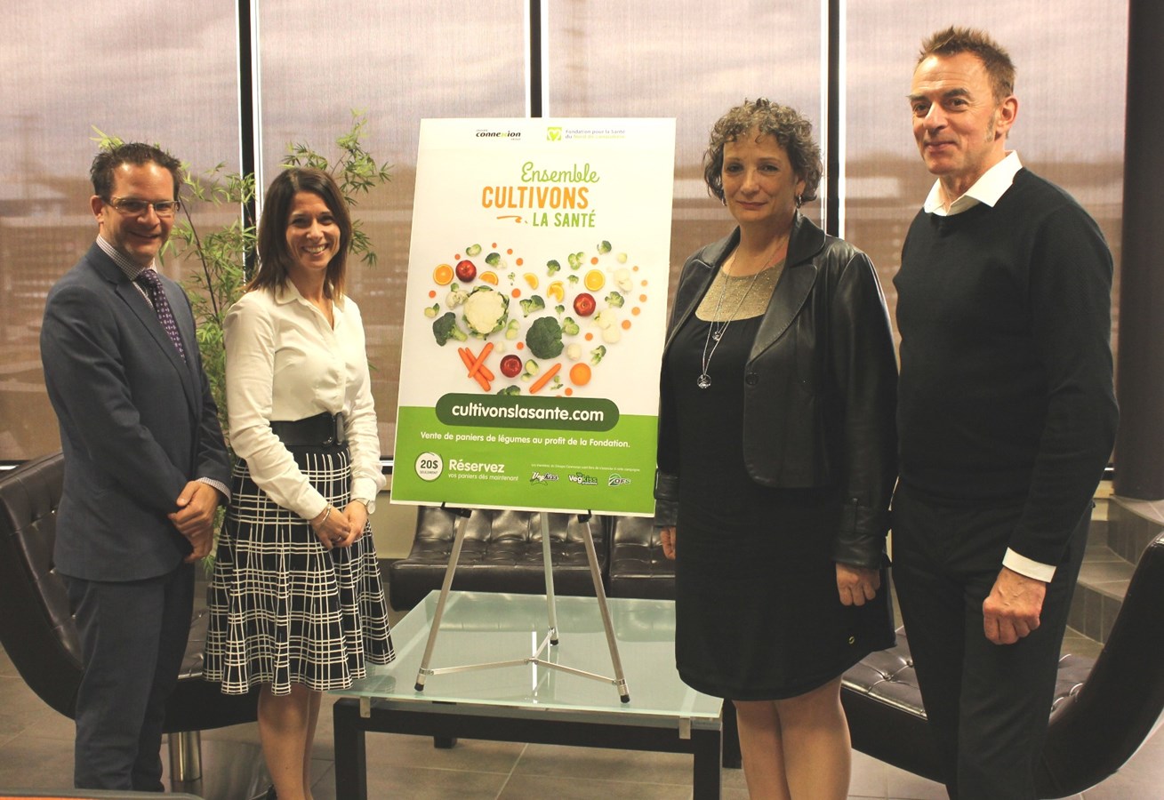 Nouveau partenariat entre le Groupe Connexion et la Fondation pour la Santé