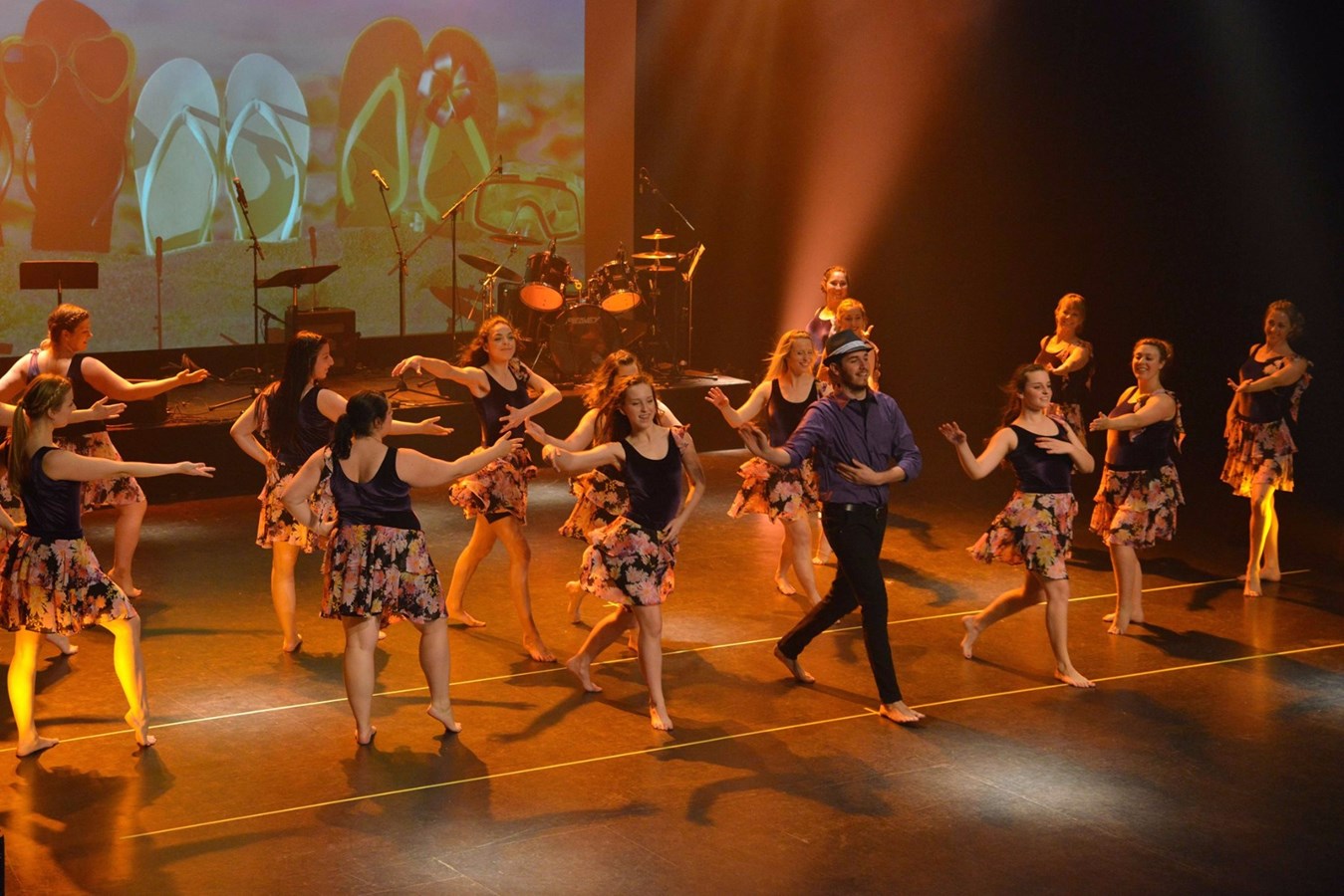Spectacle de fin d'année de l'école de danse Danielle et Josée
