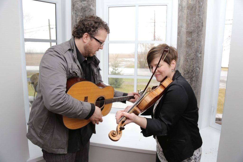 Spectacle du  Duo Lépine et Branchaud à la salle Calimarose du Cégep de Joliette