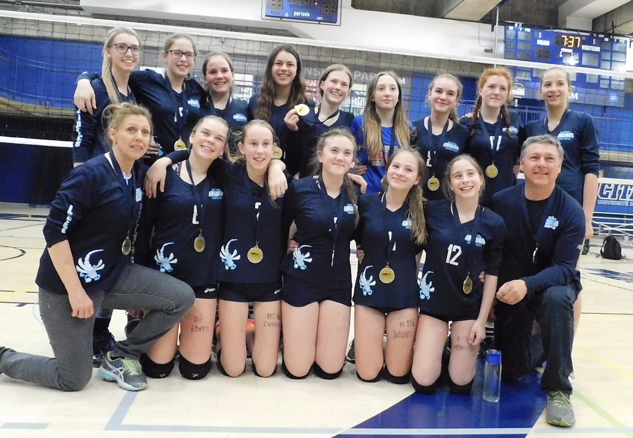 Une fin de semaine exceptionnelle pour les Libellules benjamines 1
