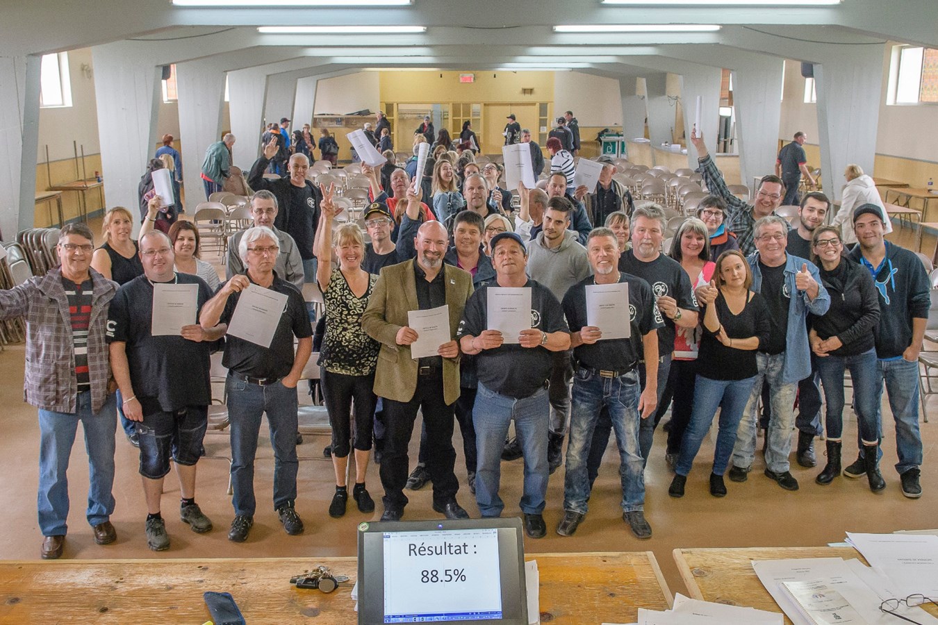 Les syndiqués CSN de l’abattoir Olymel de Berthierville s’entendent pour renouveler leur convention collective