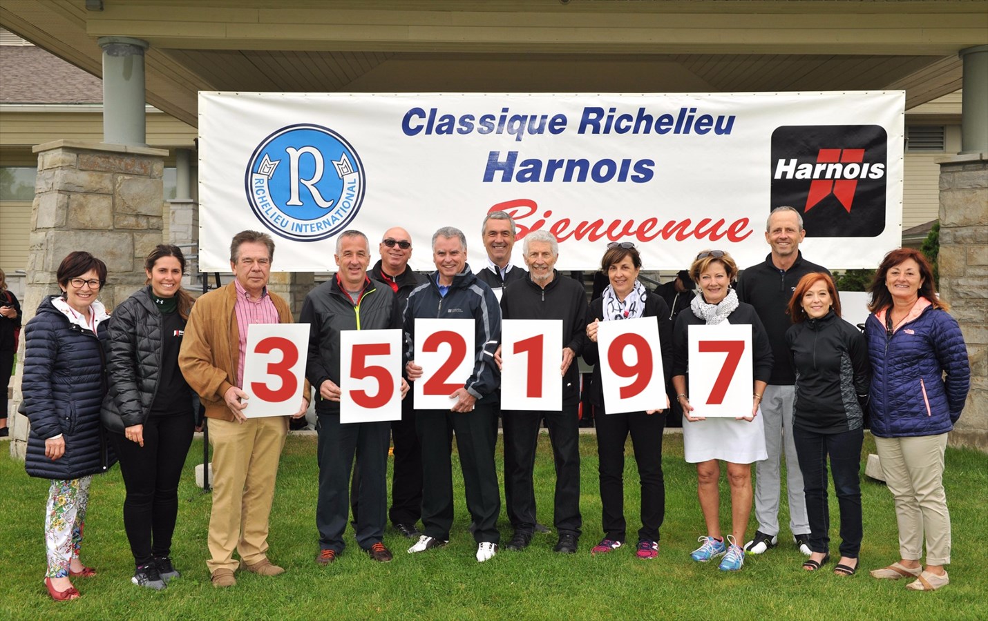 Succès pour la 35e Classique Richelieu-Harnois: 352 197 $ recueillis pour la cause! 