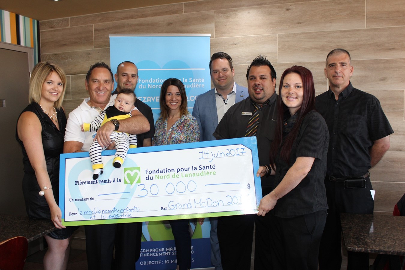 Montant record pour la 12e édition du Grand McDon au profit de la Fondation pour la Santé