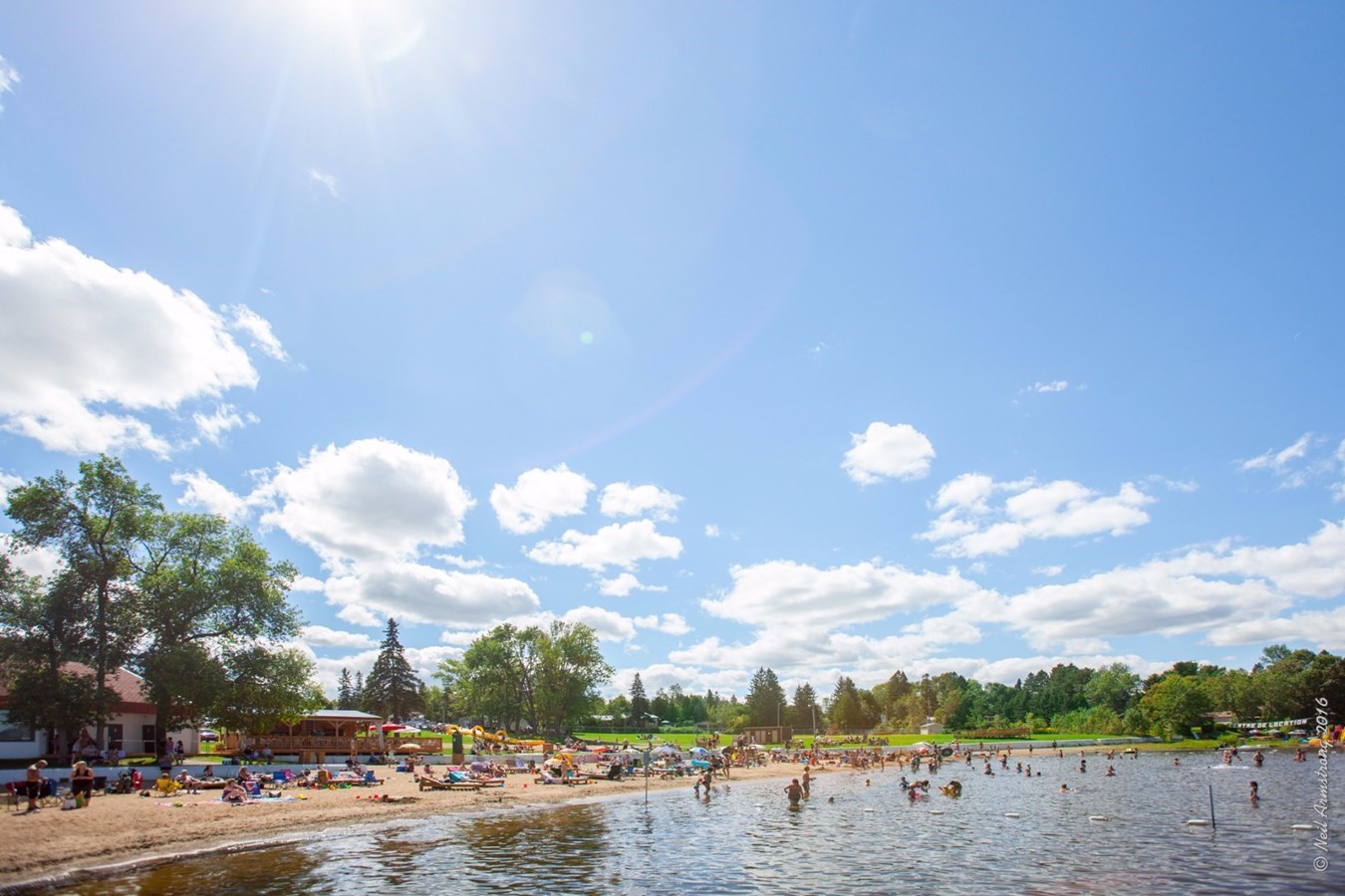 Réouverture de la plage municipale de Saint-Gabriel-de-Brandon