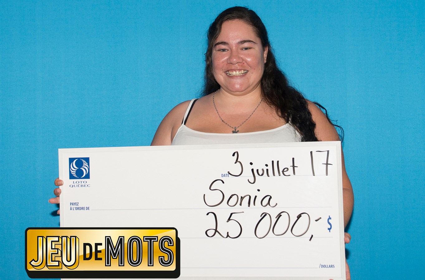 Jeu de mots fait une gagnante dans Lanaudière