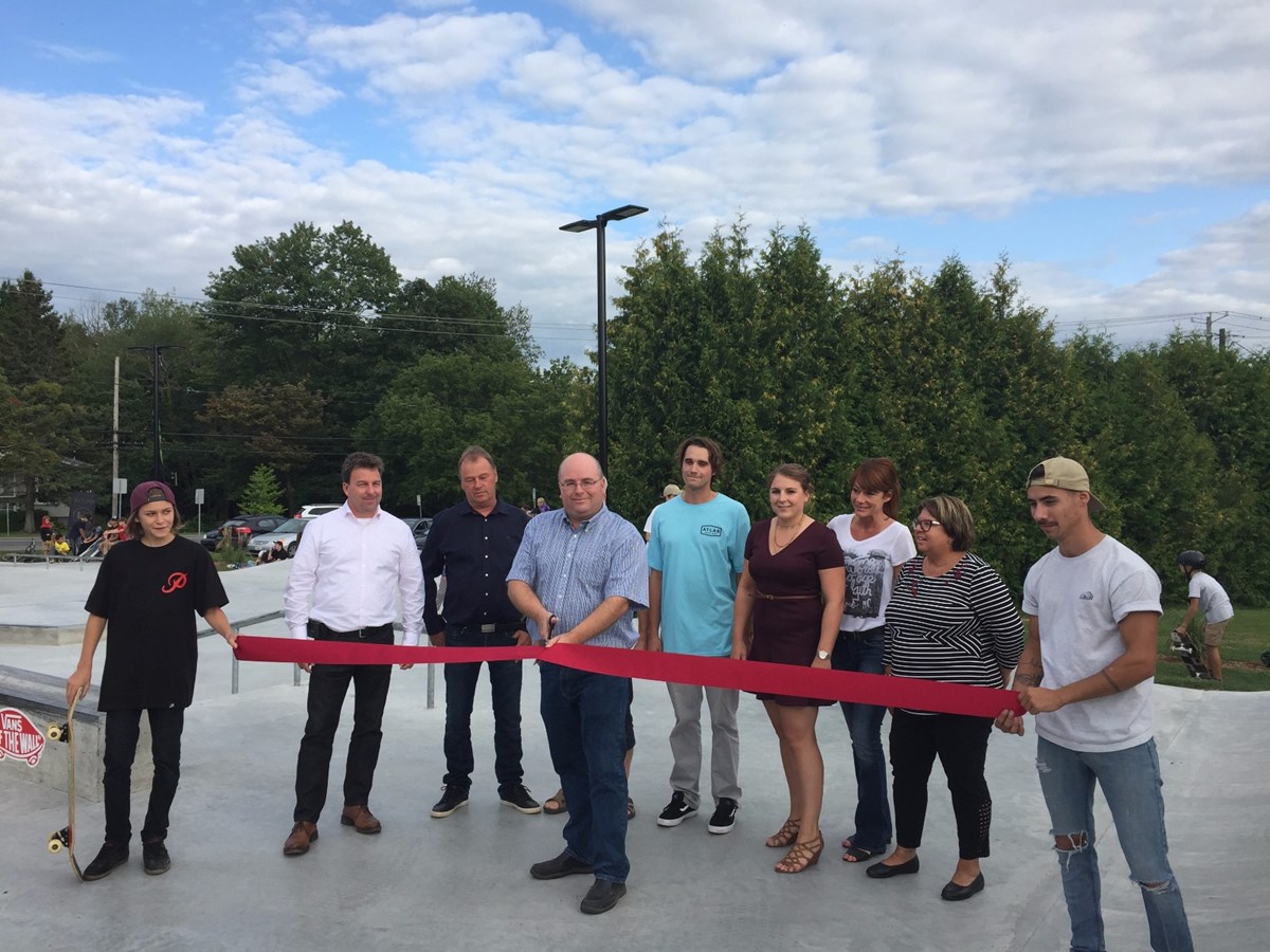 Un succès pour l’inauguration du skatepark à Saint-Félix-de-Valois 