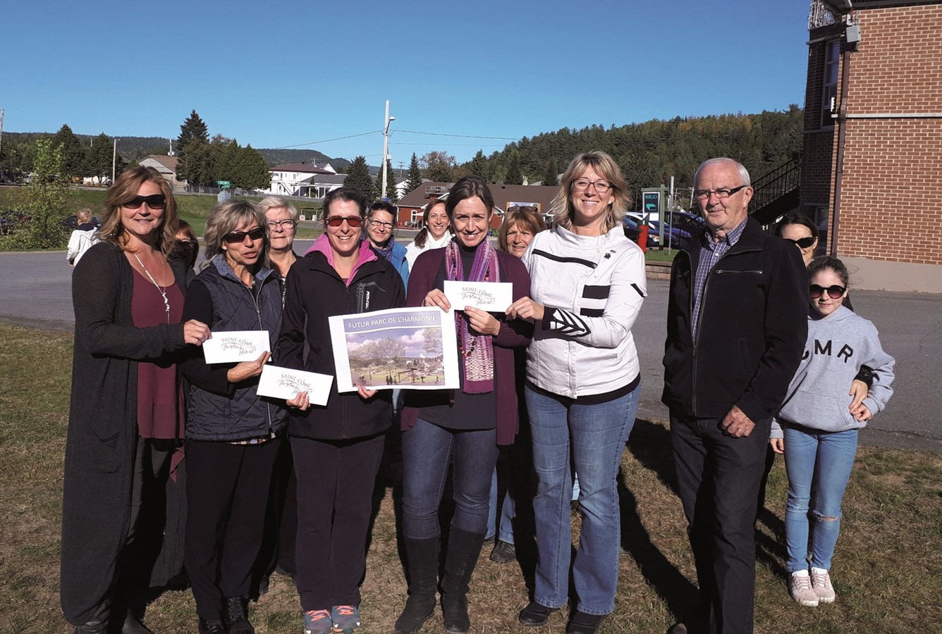Réponse citoyenne : Le Parc de l’Harmonie pour la Municipalité de Saint-Côme