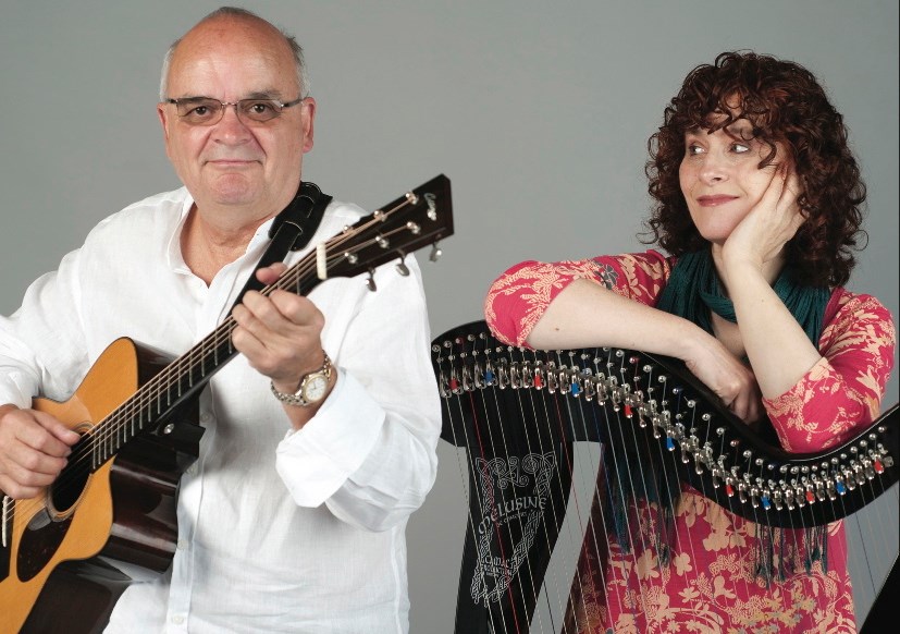 Máire Ní Chathasaigh et Chris Newman en spectacle au CRAPO 