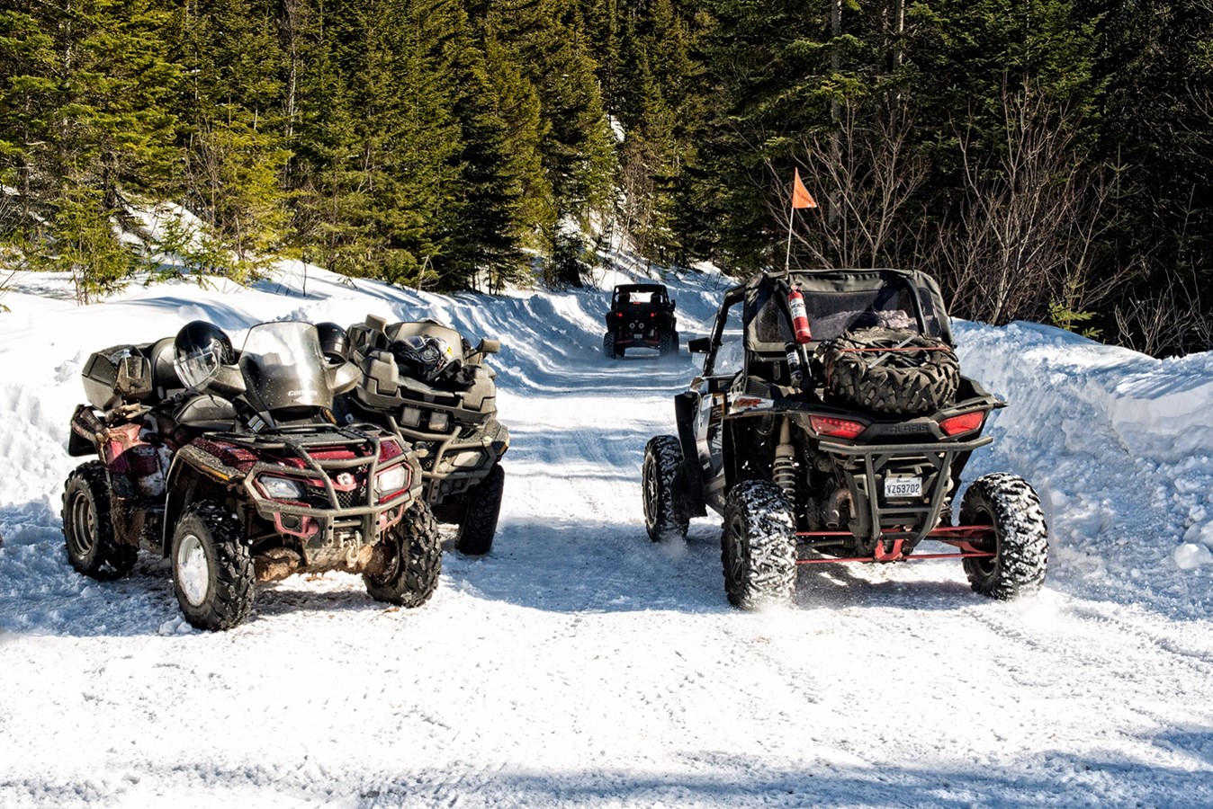 La station touristique Val Saint-Côme sera reliée au réseau de sentiers quad Matawinie