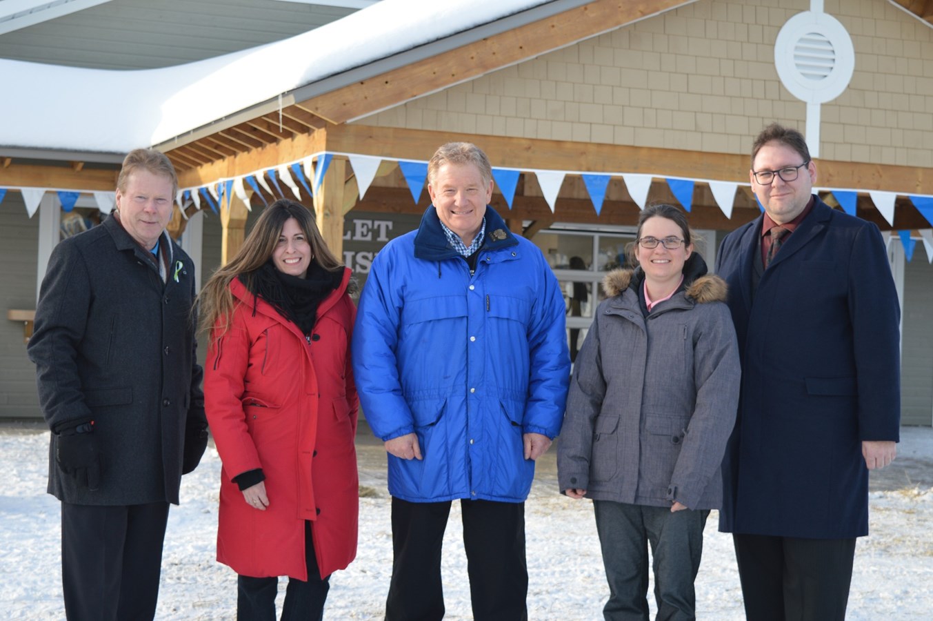 La municipalité de Saint-Didace présente  son nouveau chalet des loisirs