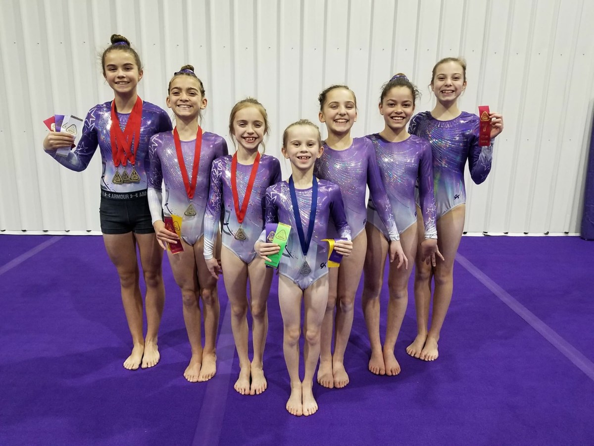 Beau début de la saison de compétition pour Gym Annalie