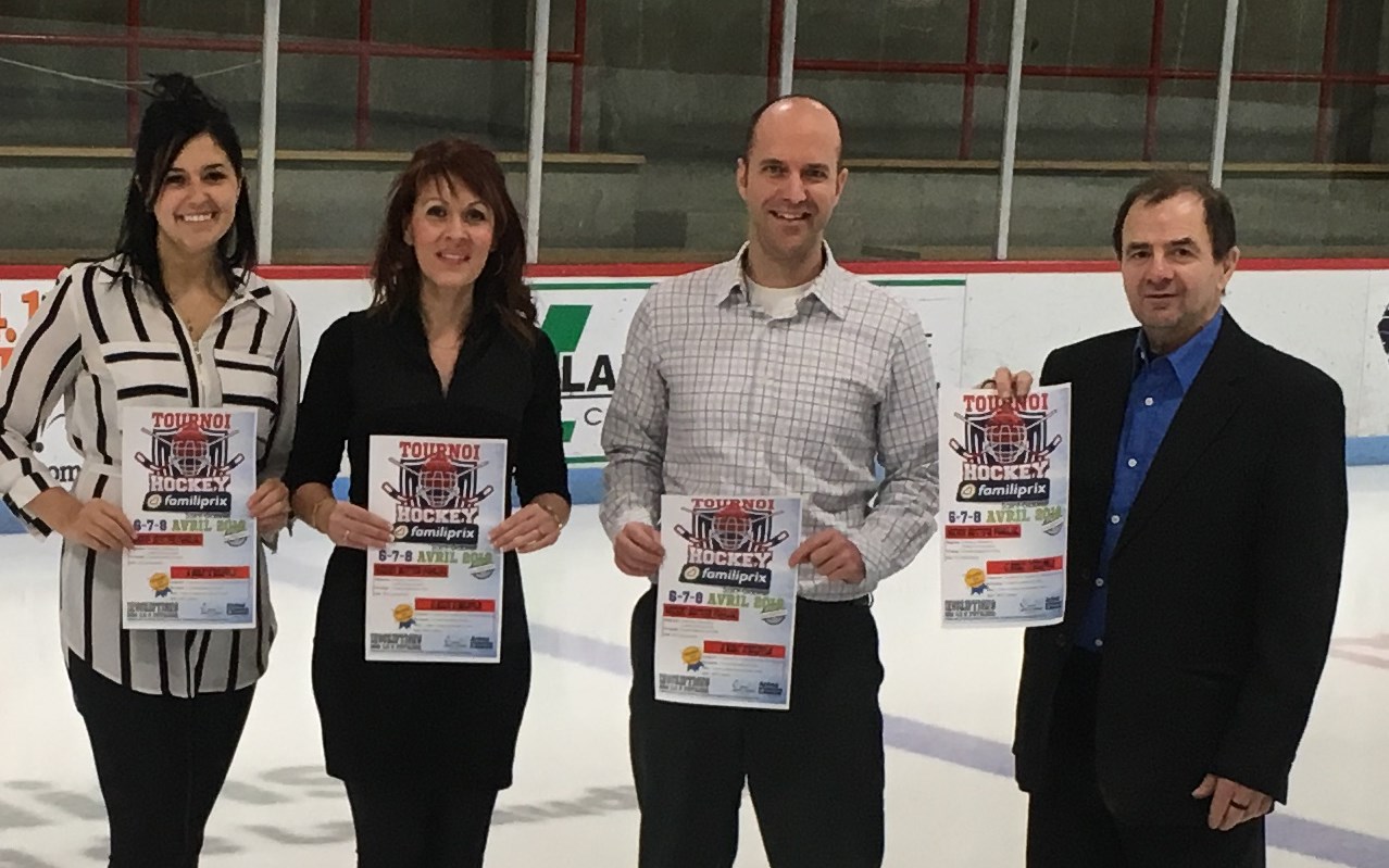 Une première édition pour le Tournoi de hockey Familiprix !
