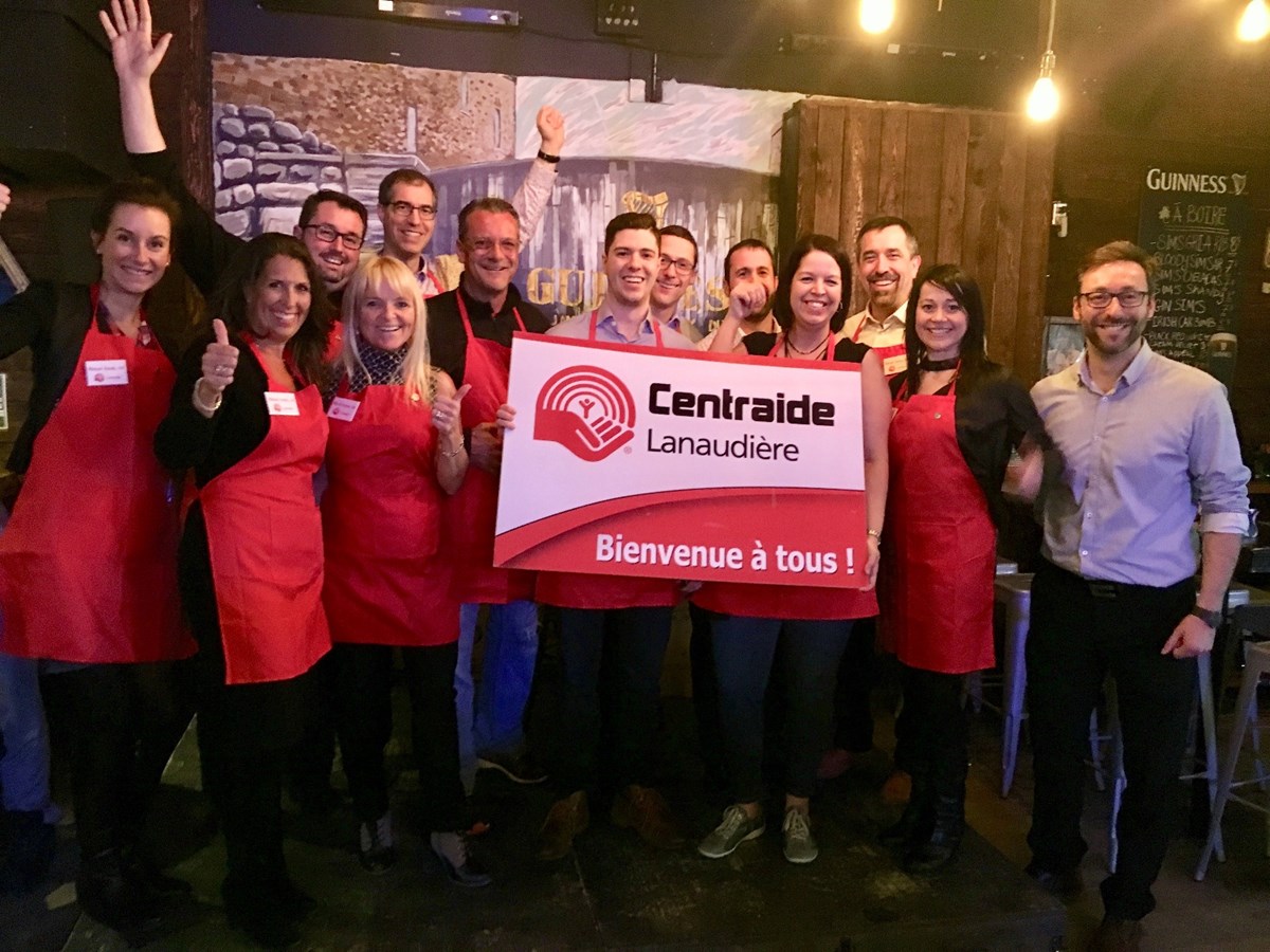 3e édition de l’activité « Serveur d’un soir » à Joliette pour Centraide Lanaudière 