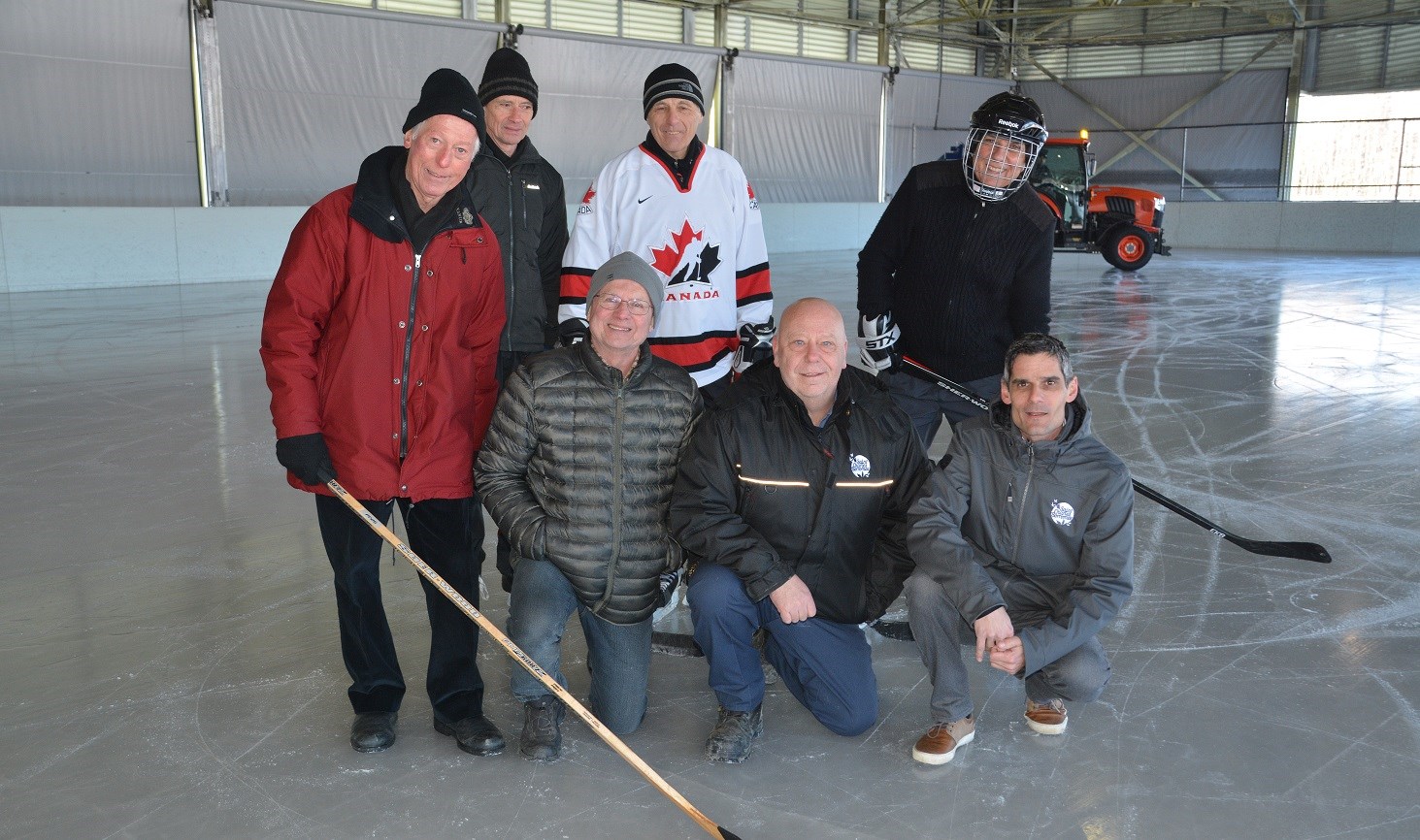 Une patinoire ouverte pour le congé de Pâques à Saint-Charles-Borromée