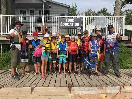 L’Académie de pêche du lac Saint-Pierre initie des jeunes à la pêche sportive