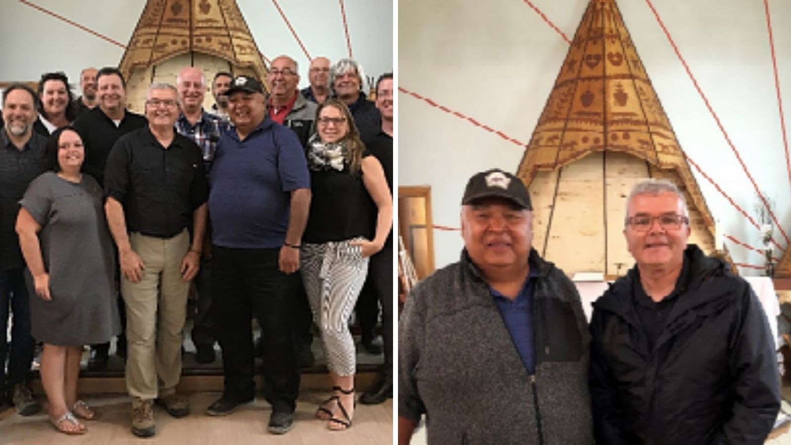 Une entente de fraternité émerge entre le conseil des Atikamekw de Manawan et la MRC de Matawinie