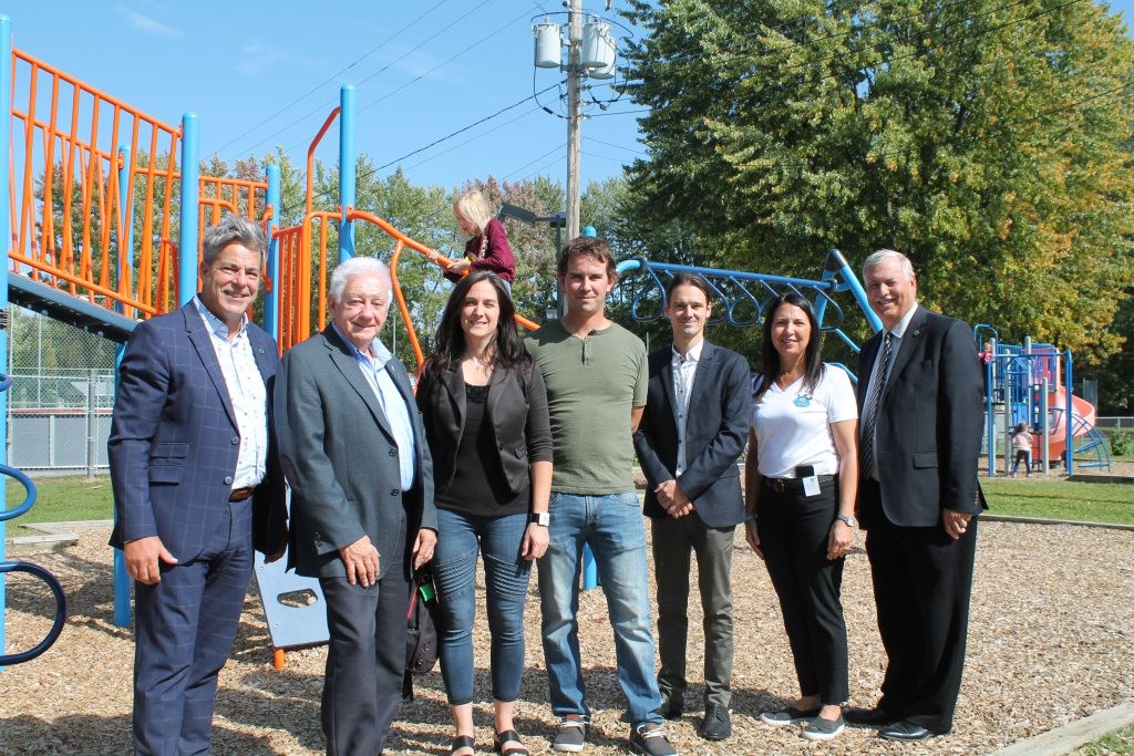 Le parc-école dévoilé à l'école primaire de La Source d'Autraie