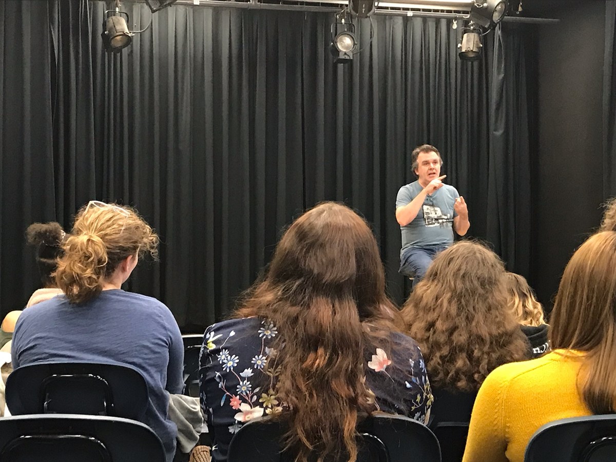 L’auteur Patrick Senécal a parlé horreur et lecture au Cégep à Joliette