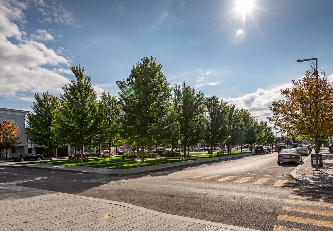 L'esplanade au centre-ville de Joliette fermée pour une durée indéterminée