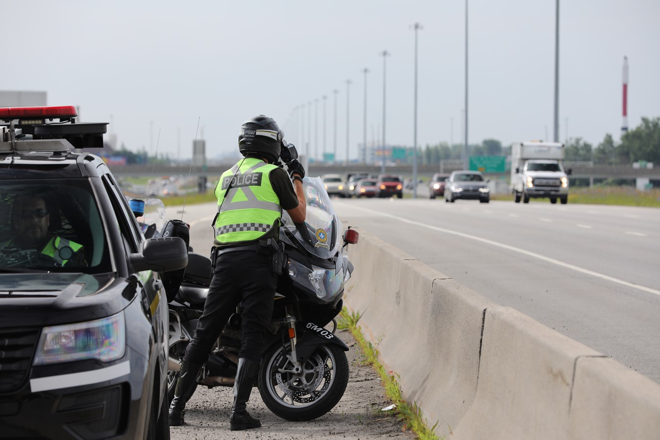 La Sûreté du Québec accroît sa présence sur les routes de l'Ouest