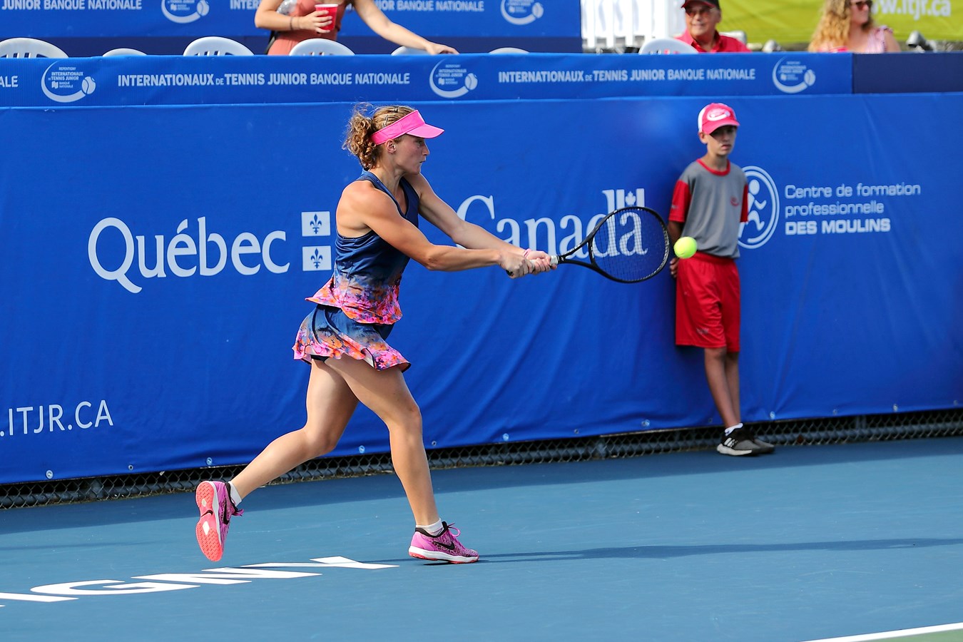 Les 35e internationaux de tennis junior ont débuté autrement à Repentigny