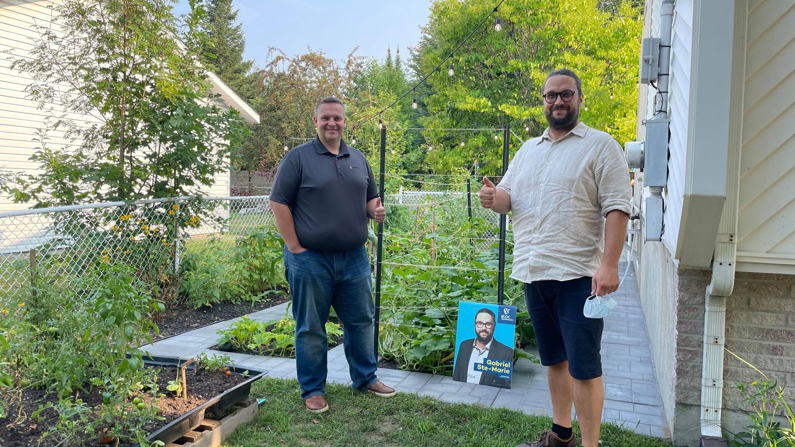 Gabriel Ste-Marie débute sa campagne électorale dans Rawdon