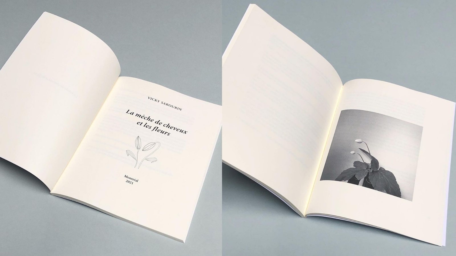 Le Livre | La mèche de cheveux et les fleurs