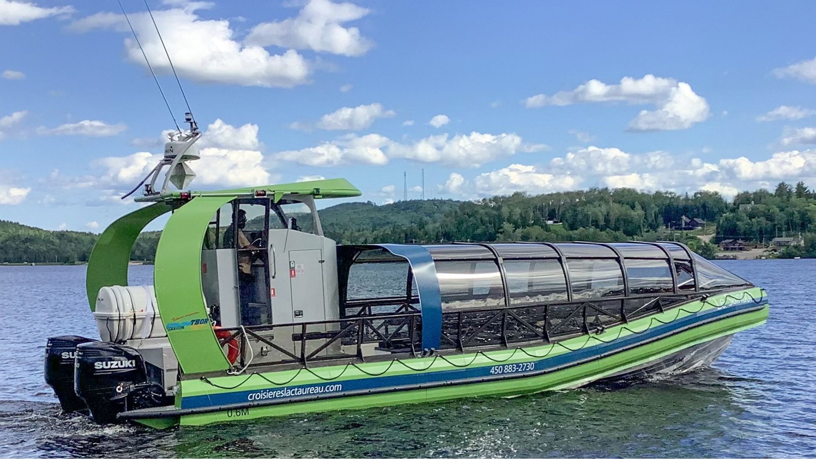 Un nouveau bateau-mouche pour découvrir le Lac Taureau