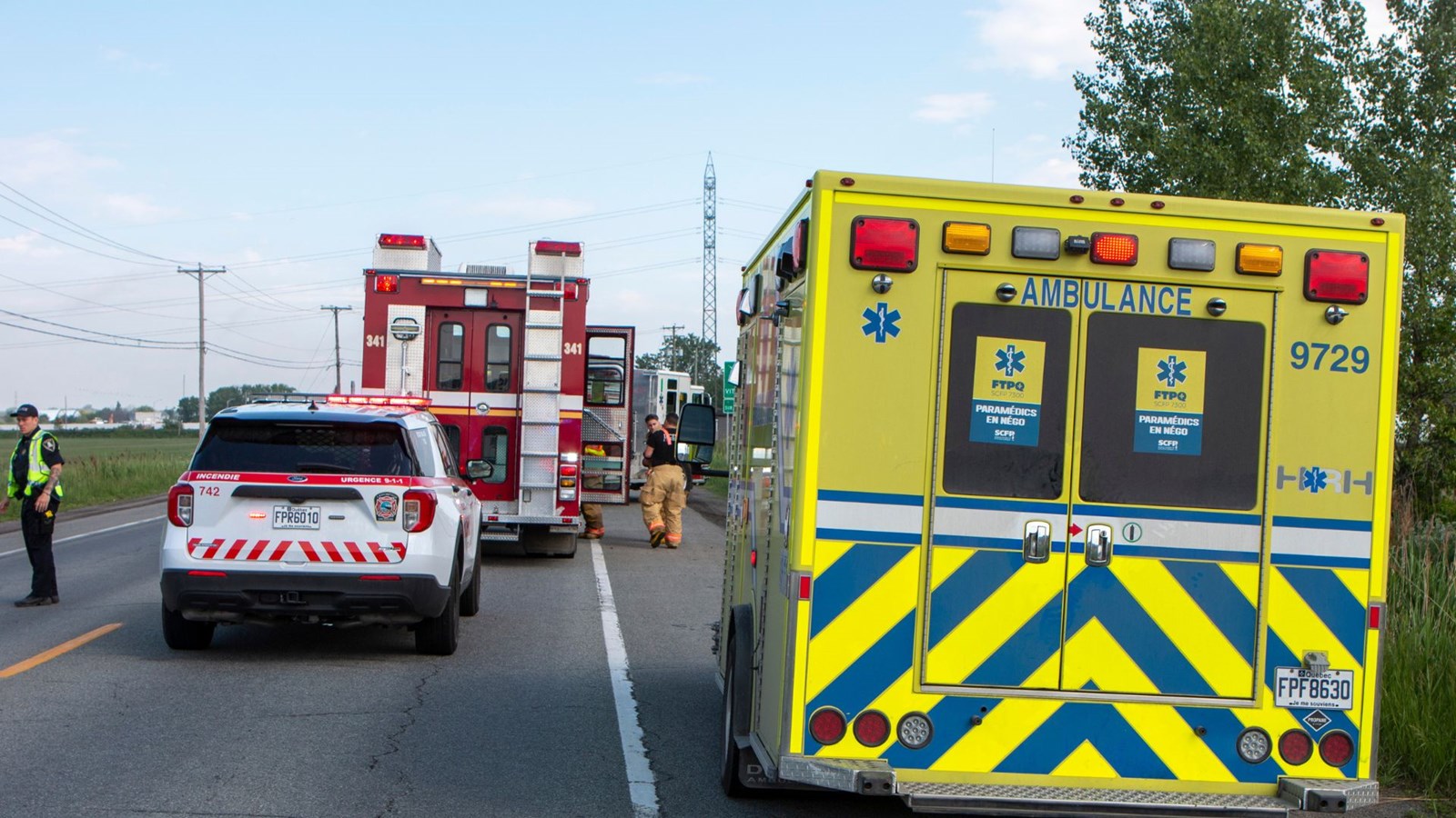 Deux enfants gravement blessés après un accident à Saint-Roch-de-l’Achigan