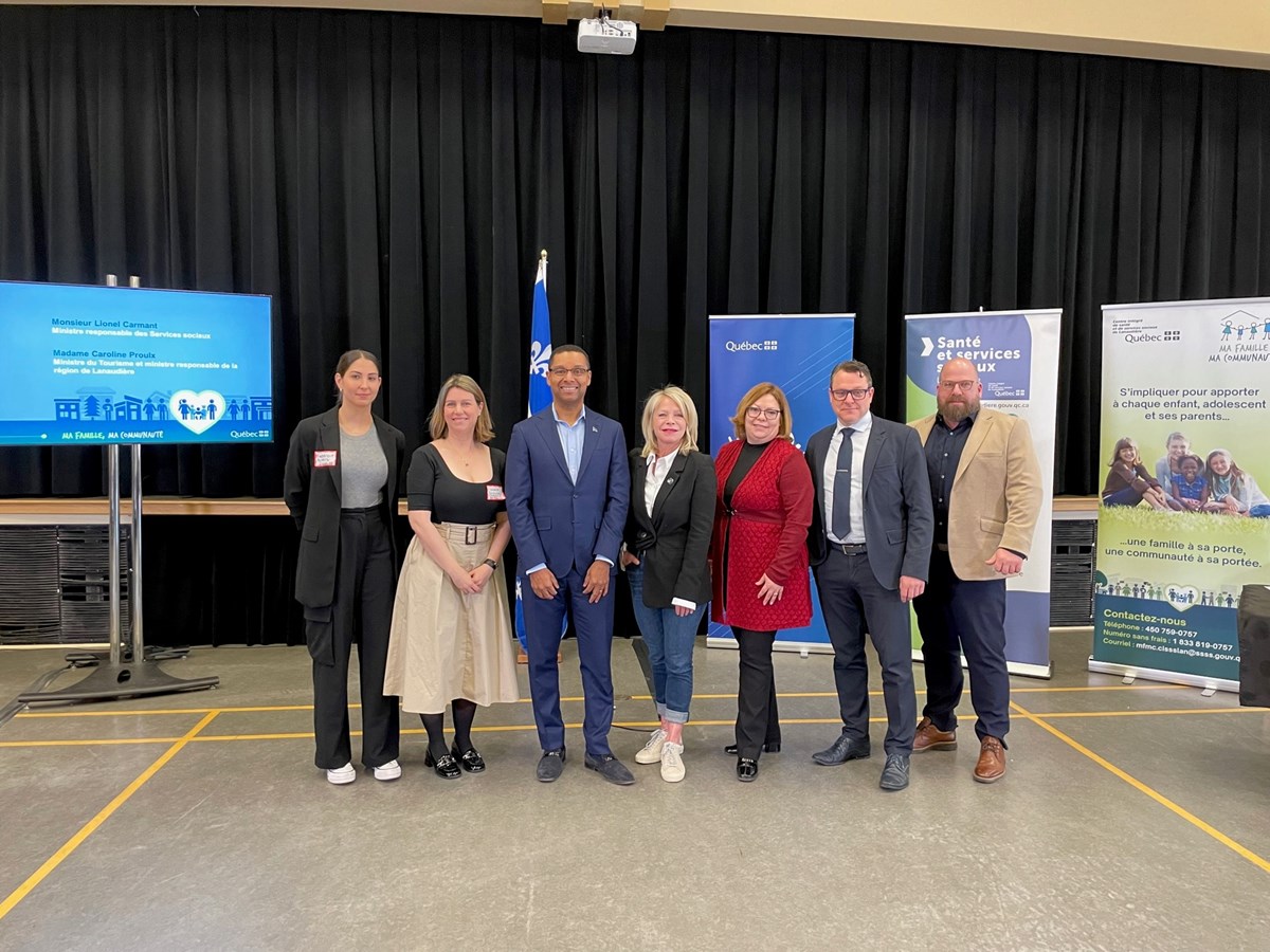 Lancement du programme Ma famille, ma communauté 
