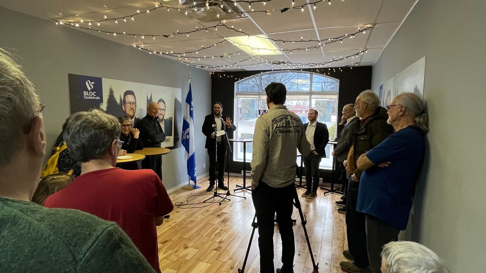 Ouverture du bureau de campagne du bloquiste de Joliette-Manawan