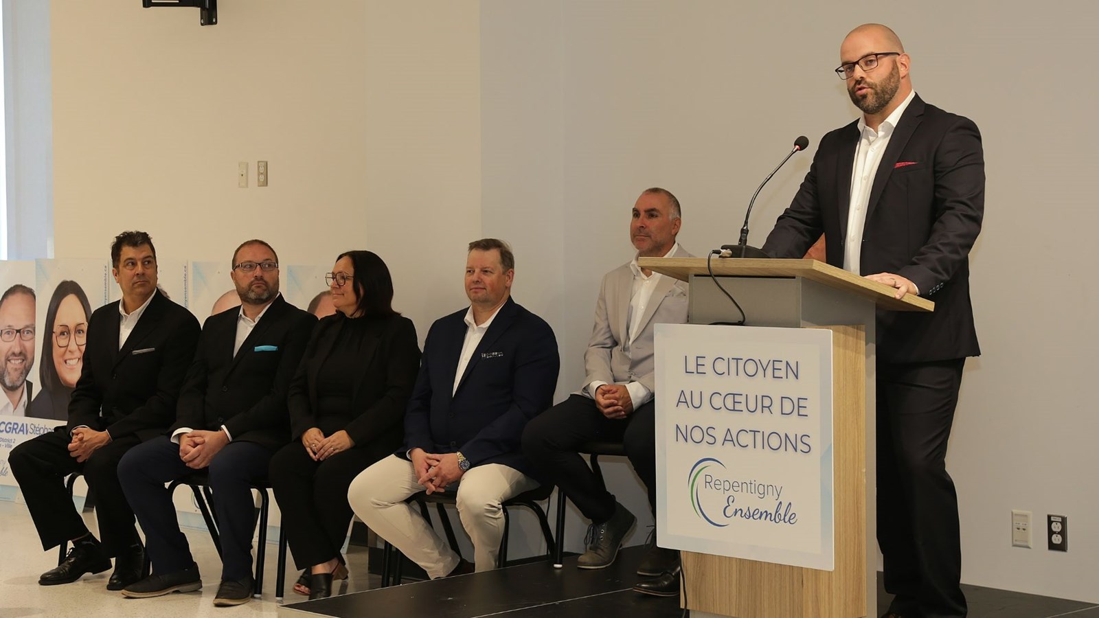 Le parti Repentigny Ensemble présente son équipe pour les élections 